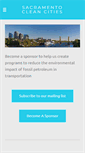 Mobile Screenshot of cleancitiessacramento.org